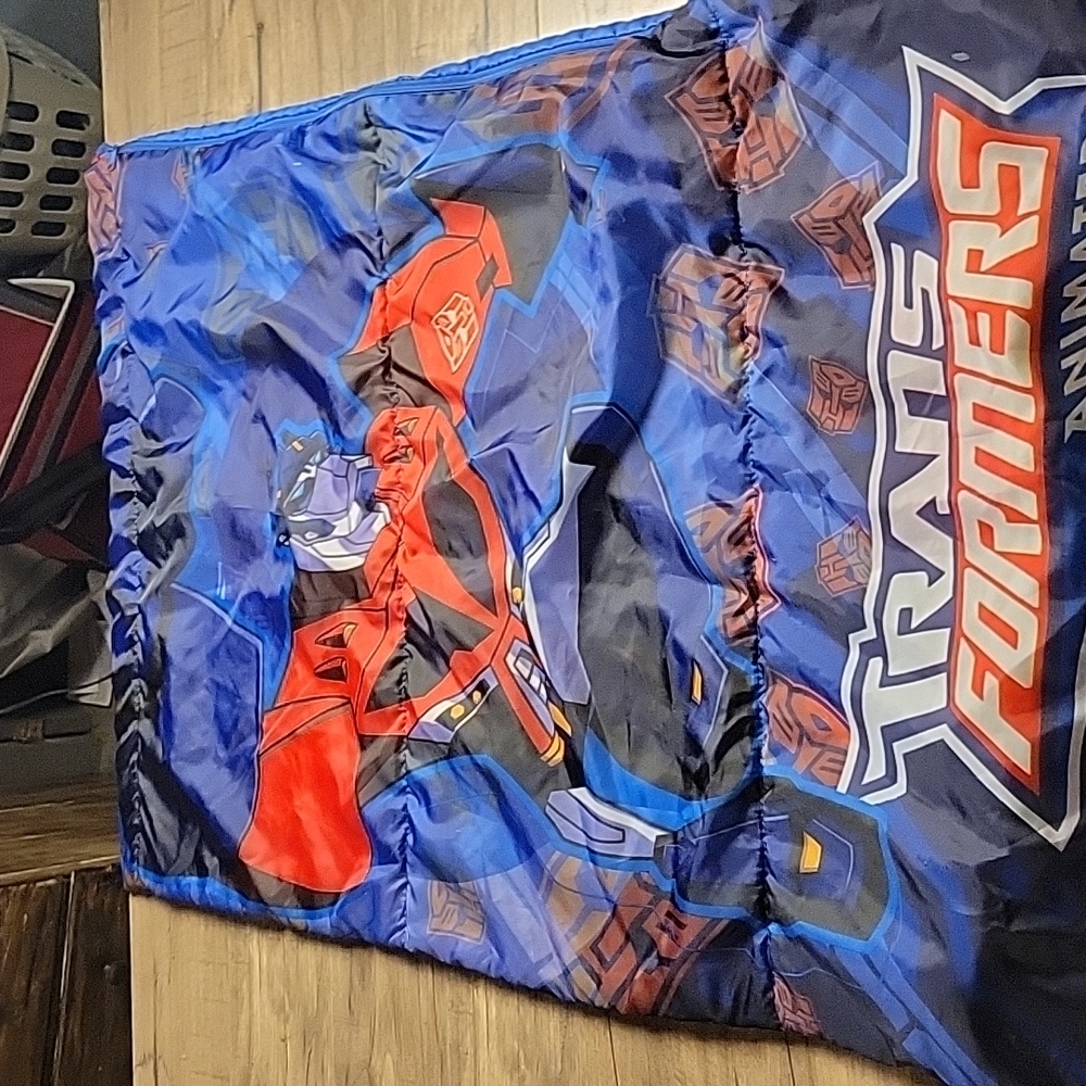 Vintage Playhut Transformers kids sleeping bag